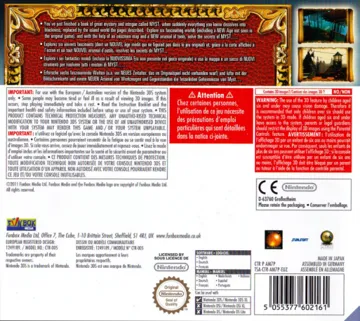 Myst (Usa) box cover back